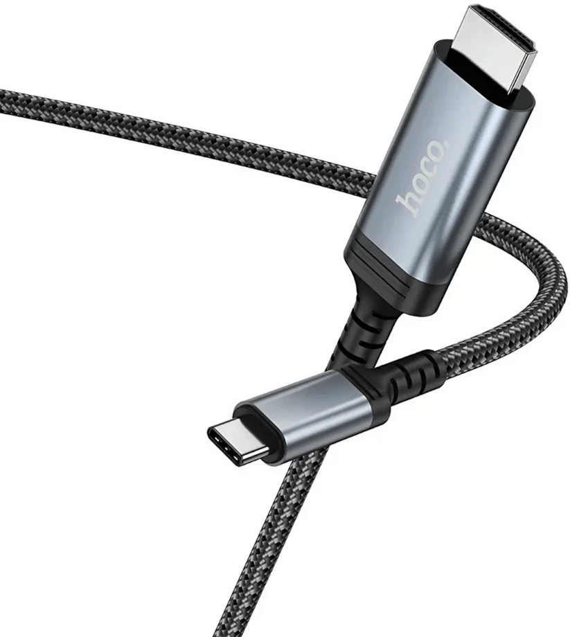 สาย HDMI HOCO UA43 TYPE-C TO HDMI 4K 30HZ ยาว 1.8M รองรับ SCREEN MIRRORING